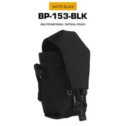 Chaleco táctico Molle, bolsa silenciosa Flash Bang, bolsa multifuncion