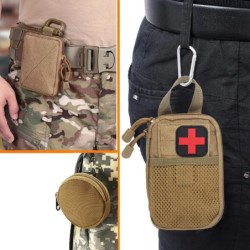 Bolsa táctica Molle, paquete EDC de cintura, soporte de herramientas M