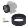 Protector de tapa de cubierta de lente de goma táctica para luz de arm