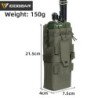 IDOGEAR bolsa de Radio táctica para PRC148/152 Walkie Talkies soporte