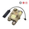 WADSN táctico Airsoft UHP AN PEQ 15 PEQ-15 LA5C punto rojo verde azul