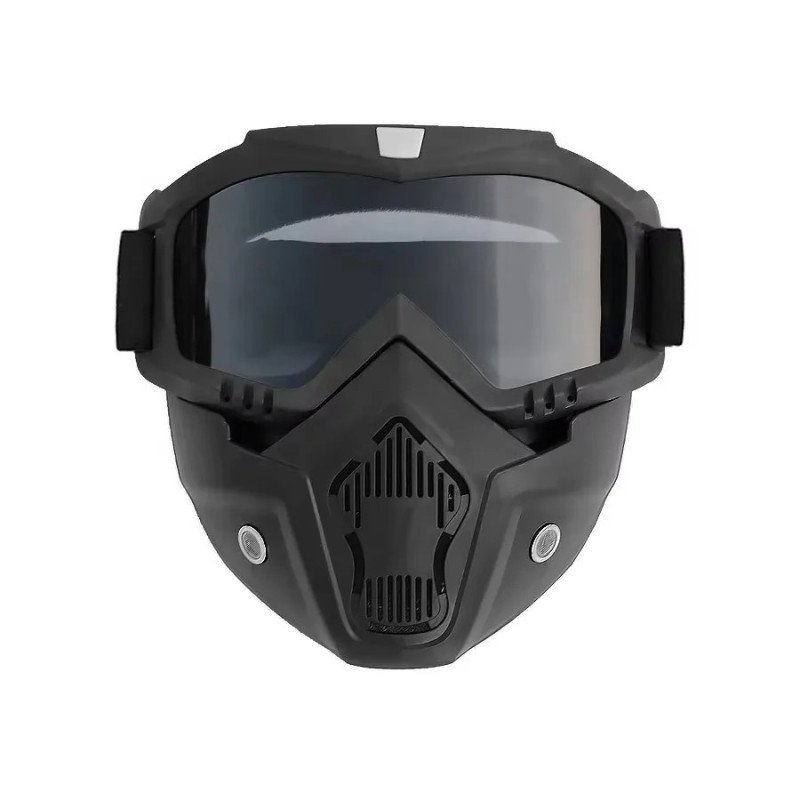 Máscara táctica de Paintball de tiro negro a prueba de explosiones caz Máscara táctica de Paintball de tiro negro a prueba de explosiones caz