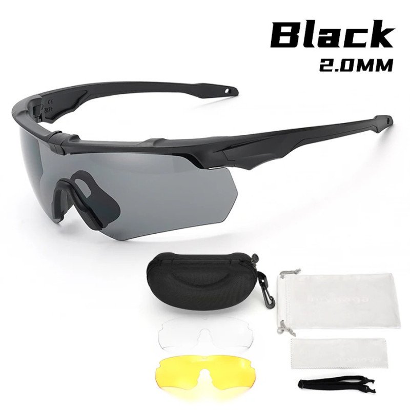 Gafas tácticas militares CS gafas de tiro a prueba de viento, lentes g