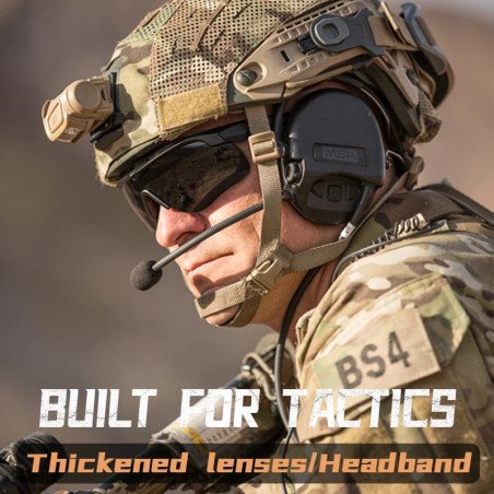 Gafas tácticas militares CS gafas de tiro a prueba de viento, lentes g