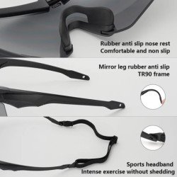 Gafas tácticas militares CS gafas de tiro a prueba de viento, lentes g