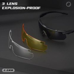 Gafas tácticas militares CS gafas de tiro a prueba de viento, lentes g