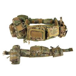 Yakeda Molle bolsillos bolsas equipo caza cintura seguridad cinturón t
