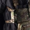 Bolsa de accesorios extensible MOLLE, organizador de cierre seguro par
