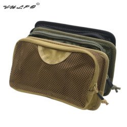 VULPO-Bolsa de malla táctica interna, bolsa de inserción Modular, chal