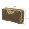 VULPO-Bolsa de malla táctica interna, bolsa de inserción Modular, chal