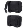 Paquete EDC militar de doble capa para hombre, cinturón táctico Molle,