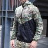Chaqueta Bomber táctica impermeable para hombre, cazadora Multicam lig
