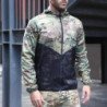 Chaqueta Bomber táctica impermeable para hombre, cazadora Multicam lig