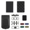 Caja de almacenamiento de batería táctica, chaleco Molle Airsoft, bols