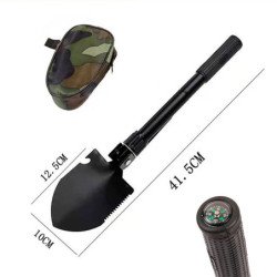 Pala de ingeniero montada en camión portátil plegable, tienda de campa