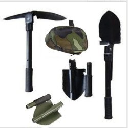 Pala de ingeniero montada en camión portátil plegable, tienda de campa
