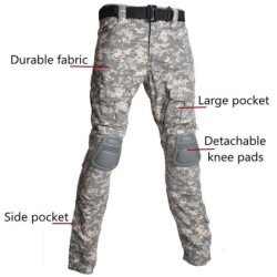Uniforme táctico, ropa de escalada Airsoft, trajes, traje de entrenami