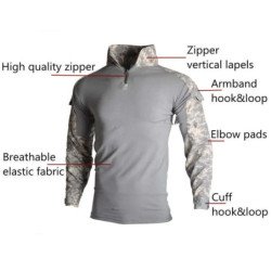 Uniforme táctico, ropa de escalada Airsoft, trajes, traje de entrenami