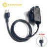 Adaptador PTT Original EARMOR, auriculares tácticos Airsoft KENWOOD, a