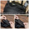 Mochila táctica para casco, cubierta de red, almacenamiento Molle mult