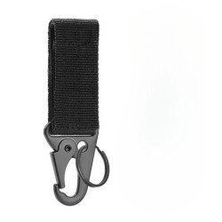 Mosquetón para acampar al aire libre, mochila táctica Molle, gancho pa
