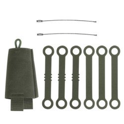Soportes tácticos de luz Chem con mosquetón, paquete de 6 barras lumin