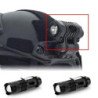 Luz táctica para casco, linterna estroboscópica rápida, Zoom telescópi