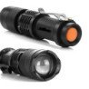 Luz táctica para casco, linterna estroboscópica rápida, Zoom telescópi