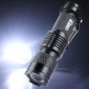 Luz táctica para casco, linterna estroboscópica rápida, Zoom telescópi