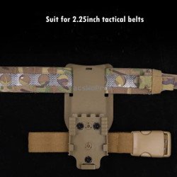 Funda de pistola táctica para linterna X300 Compatible con P320, mano
