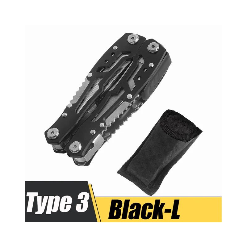 Alicates plegables multifunción, cuchillo de bolsillo, alicates para a Alicates plegables multifunción, cuchillo de bolsillo, alicates para a