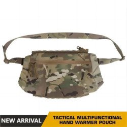Bolsa táctica multifuncional para calentador de manos, guantes protect