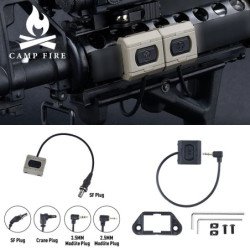 Interruptor de presión remoto ModButton táctico para linterna SF M300