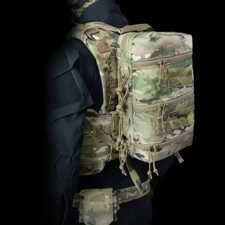 Mochila táctica compacta para ir al trabajo estilo TY-SS al aire libre