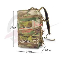 Mochila táctica compacta para ir al trabajo estilo TY-SS al aire libre