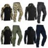 Trajes tácticos de Paintball, ropa de trabajo, uniforme con múltiples