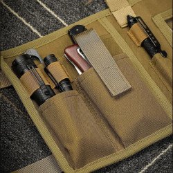 Carpeta táctica para cuaderno al aire libre, carpetas de cubierta de l