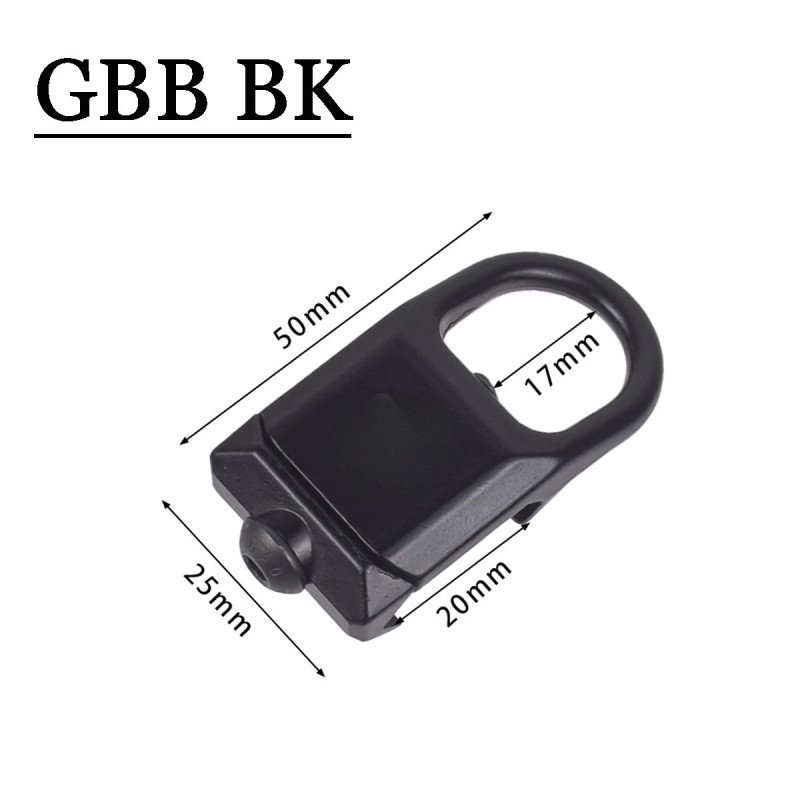 QD RSA GBB eslinga giratoria Mlok KeyMod AR15 AK soporte de alcance 20 QD RSA GBB eslinga giratoria Mlok KeyMod AR15 AK soporte de alcance 20