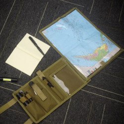 Bolsa de almacenamiento de mapas táctico, bolsa plegable para artículo