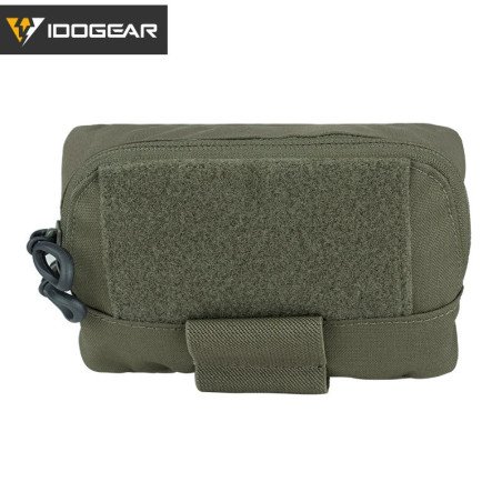 IDOGEAR Bolsa de administrador táctica de nailon para exteriores YKK Z