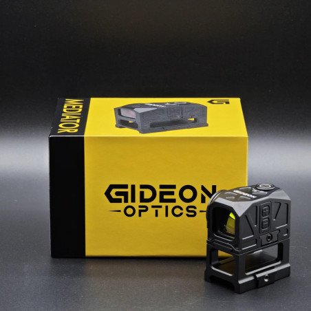 Gideon Optics mediador, punto rojo, mira de retícula múltiple, 16mm, m