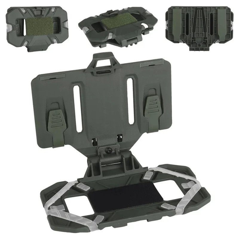 Tablero de navegación plegable MOLLE táctico, chaleco táctico de caza Tablero de navegación plegable MOLLE táctico, chaleco táctico de caza