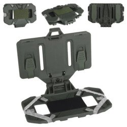 Tablero de navegación plegable MOLLE táctico, chaleco táctico de caza