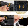 Tablero de navegación plegable MOLLE táctico, chaleco táctico de caza