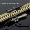 Linterna táctica SF M600 M300 Airsoft potente interruptor Dual AR15 Ri
