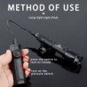 Linterna táctica SF M600 M300 Airsoft potente interruptor Dual AR15 Ri