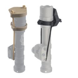 Linterna táctica SF M600 M300 Airsoft potente interruptor Dual AR15 Ri