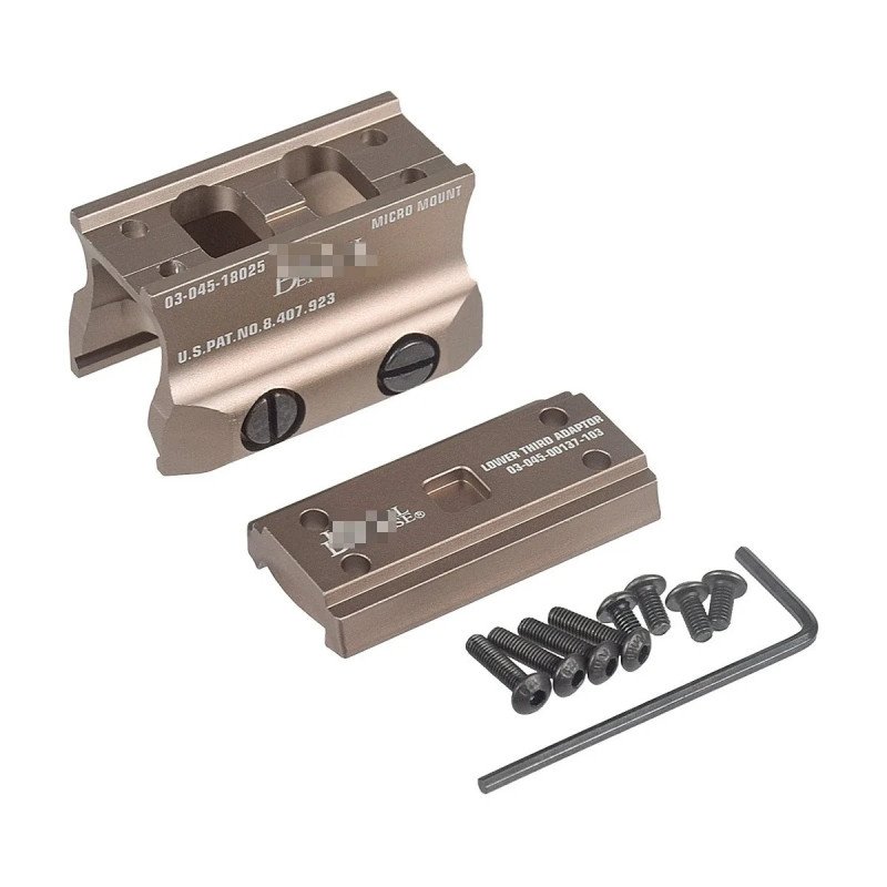 D-DANIEL-DEFENSES monturas de hierro elevador táctico para T01 T02 H01 D-DANIEL-DEFENSES monturas de hierro elevador táctico para T01 T02 H01