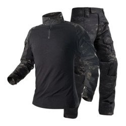Trajes de uniforme táctico Milit, traje de camuflaje para exteriores,