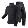 Trajes de uniforme táctico Milit, traje de camuflaje para exteriores,